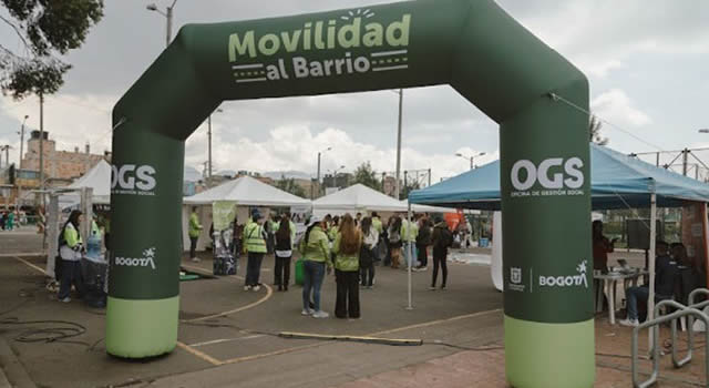 Comienza ‘Movilidad al Barrio’, estrategia que lleva trámites y servicios a las localidades de Bogotá