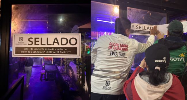 Exceso de ruido deja dos bares sellados en Bogotá: autoridades intensifican controles