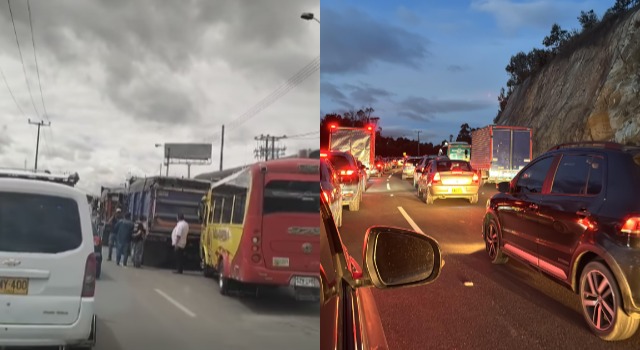 ¿De quién es la culpa del trancón de la autopista Sur, en Soacha?