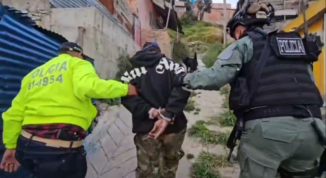 Le siguieron el rastro y lo capturaron en Soacha, se ganaba un platal semanalmente