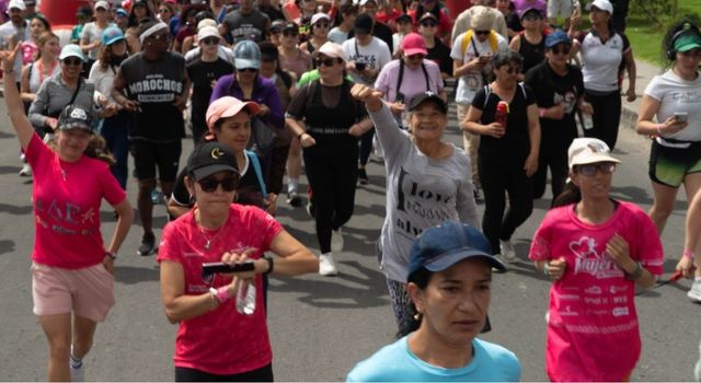 Cifra récord de participación en la carrera Mujeres del Sol en Soacha