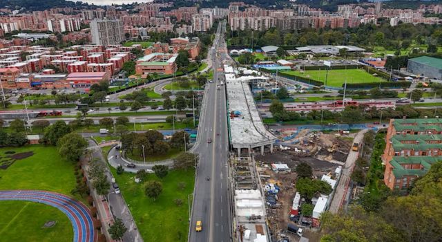 Así avanza construcción del puente más largo de Bogotá, habrá carriles exclusivos para carros, ciclistas y peatones