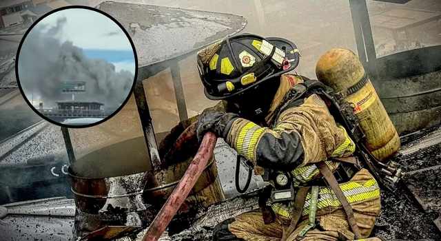 Fuerte incendio en restaurante de Bogotá: autoridades revelan posible causa