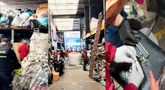 Bodegas de reciclaje bajo la lupa: operativo en Bogotá deja capturado y tres cierres