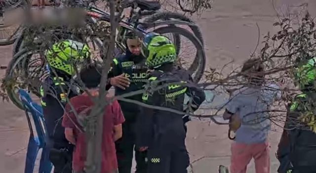 Perseguía a su víctima con machete en Bogotá y fue capturado gracias al C4
