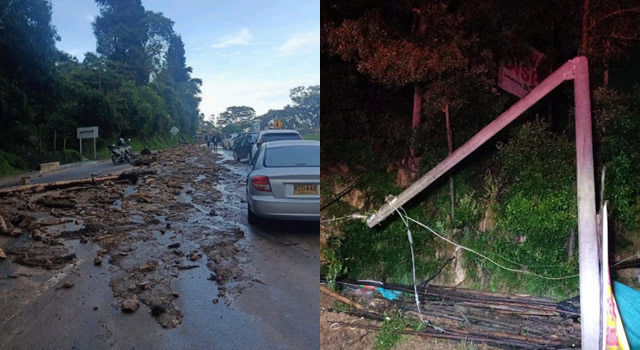 Lluvias en Cundinamarca originan emergencias en 8 municipios, hay vehículos atrapados