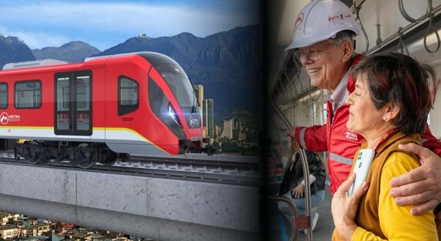 Ahora sí: trenes del Metro de Bogotá ruedan solos y energizados sobre el viaducto
