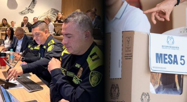 Así será el fuerte operativo de seguridad para las elecciones en Cundinamarca