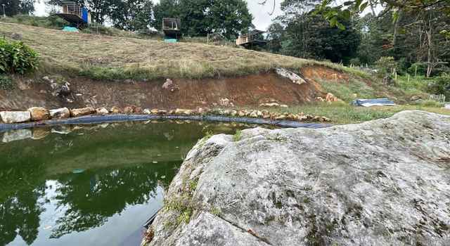 Bloquearon el paso del agua en una quebrada para levantar un glamping en Cundinamarca