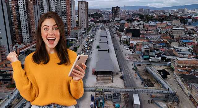 Bogotá acelera la av. 68: la megaobra ya supera el 80 % y entra en recta final