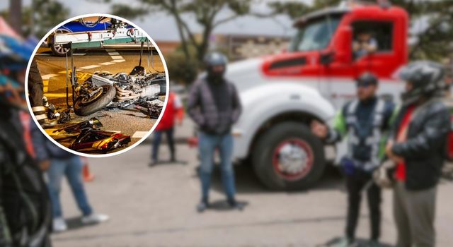 Crece la cifra de muertes en las vías de Bogotá: motociclistas y peatones, los más afectados
