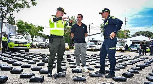 Droga avaluada en $1.000 millones fue incautada en operativo vial en Cundinamarca