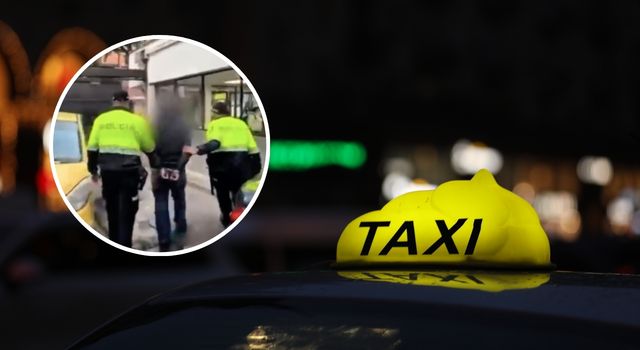 Esto encontraron en poder de un taxista sospechoso que intentó huir en Bogotá