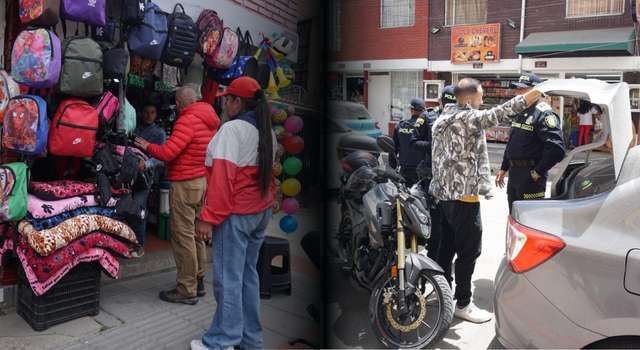 Mano dura en Ciudad Latina: comparendos e inmovilizaciones por desorden en calles y talleres