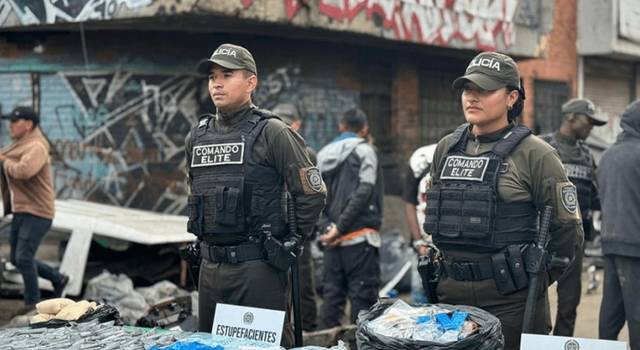 Golpe al microtráfico en Bogotá: incautan más de 6.000 dosis y capturan a 10 personas