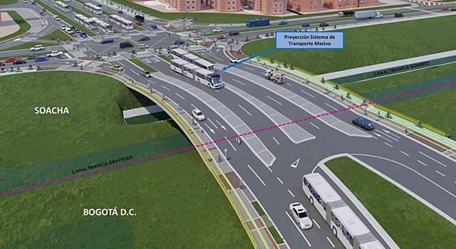 Así será el Puente Tibanica que unirá a Bogotá con Soacha en Ciudad Verde