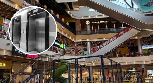 Tragedia en centro comercial de Bogotá: trabajador murió tras caer desde un cuarto piso