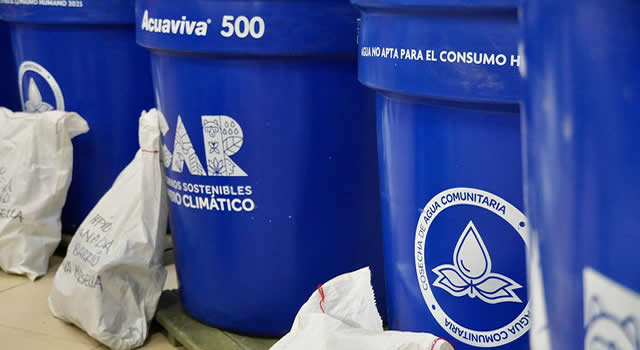 Aunque apenas se avanzó en la primera etapa de entrega de sistemas de recolección de agua lluvia, la apuesta es llegar a 90 municipios del territorio.
