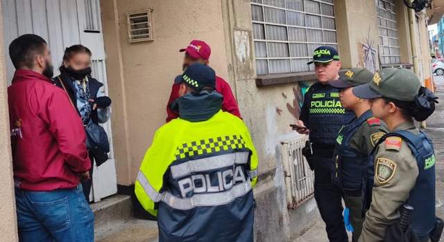 Capturan a hombre con más de 200 dosis de droga durante operativo en el centro de Bogotá