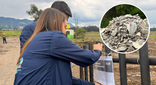 Escombros y residuos de construcción amenazaban canales de agua en Cundinamarca: esto encontró la CAR