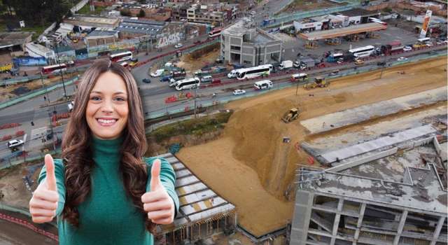 Fin a estos semáforos en Soacha: avance en la obra de TransMilenio promete descongestionar la autopista
