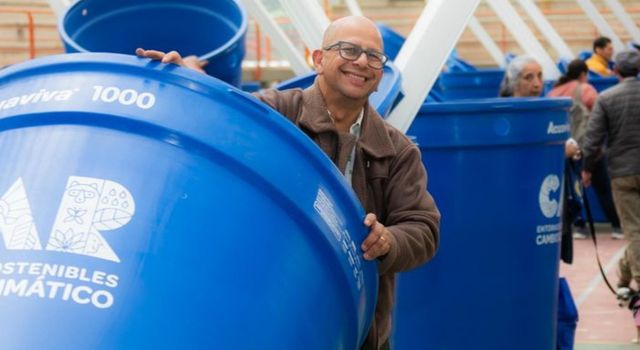 Más de 21.000 hogares se preparan para El Niño con sistemas de almacenamiento de agua lluvia