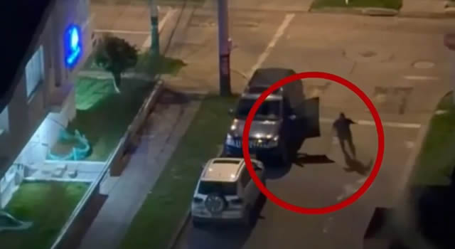 Persecución en Bogotá: se robaron una camioneta y dispararon contra la Policía