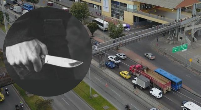 Atraco a pasajeros de un bus de Soacha en la autopista Sur, fueron tres delincuentes armados