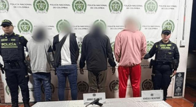 Capturan a dos extranjeros armados en Bogotá: uno tenía 14 anotaciones judiciales
