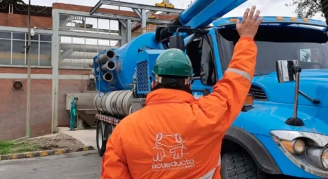 La EAAB dio a conocer la lista de barrios que tendrán cortes de agua en Bogotá esta semana debido a trabajo en las redes.