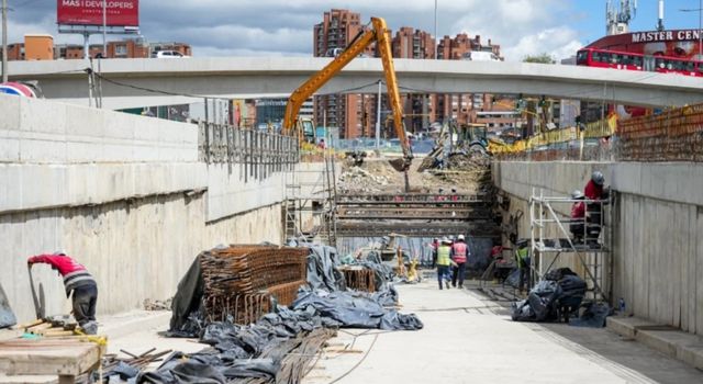 Este deprimido permitirá eliminar semáforo en el cruce de dos importantes vías de Bogotá