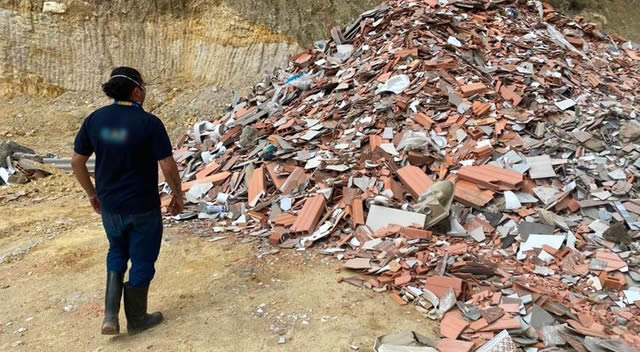 En Soacha convirtieron 500 toneladas de escombros en materiales de construcción