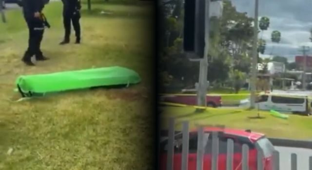 VIDEO | Intento de robo terminó en tragedia: asesinan a un hombre frente a estación de TransMilenio