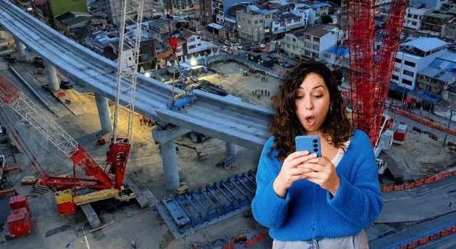 La Línea 1 del Metro ya tiene 16 kilómetros de viaducto y entra en su recta final