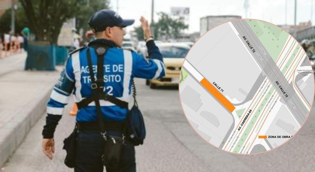 Ojo a los cierres viales en Bogotá: hay mantenimiento de vías y reparación de losas