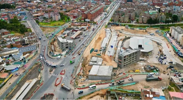 Dos megaobras prometen acabar con los trancones en la autopista Sur en Soacha