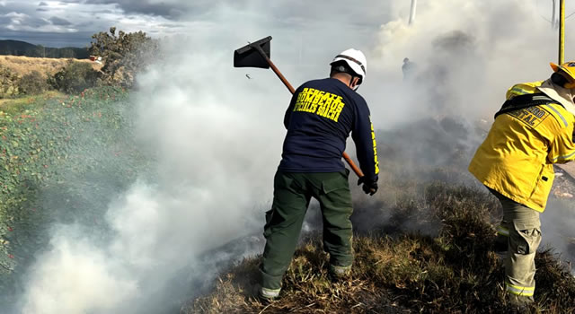 Soacha bajo el fuego, se atendieron más de diez incendios en una semana
