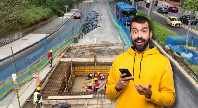 ¿Va muy lento o sí está avanzando? El IDU mostró cómo van las obras de la carrera Séptima