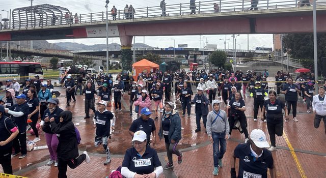 Llega la sexta maratón aeróbica adulto mayor a Soacha