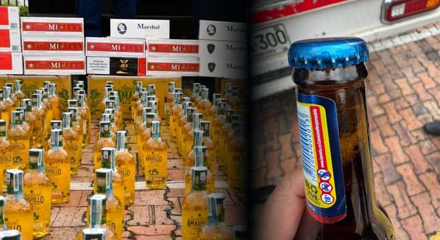 Así reenvasaban las cervezas en Soacha para volverlas a vender: hallaron más de 3.300