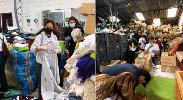 ¿Tiene ropa que ya no usa? Estos son los puntos en Bogotá donde puede donarla a damnificados por el terremoto